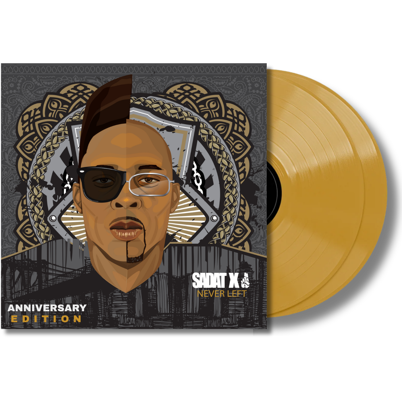 Never Left Anniversary Edition — Gold Vinyl